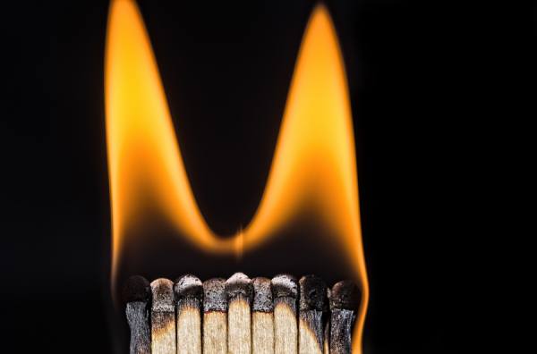 Photograph Hilde Van Hove Burn Baby Burn on One Eyeland
